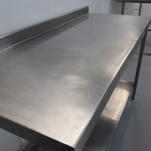 1400mm x 600mm S/S prep table