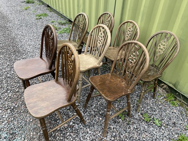 Traditional wheel back chairs for sale