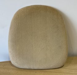 Neutral Biscuit Chiavari Chair Seat Pads for sale