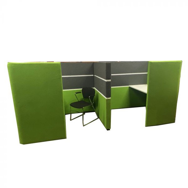 Lime Green Modular Booth