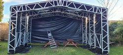 Secondhand 6m x 4m Stage Roof Complete with Sheets For Sale
