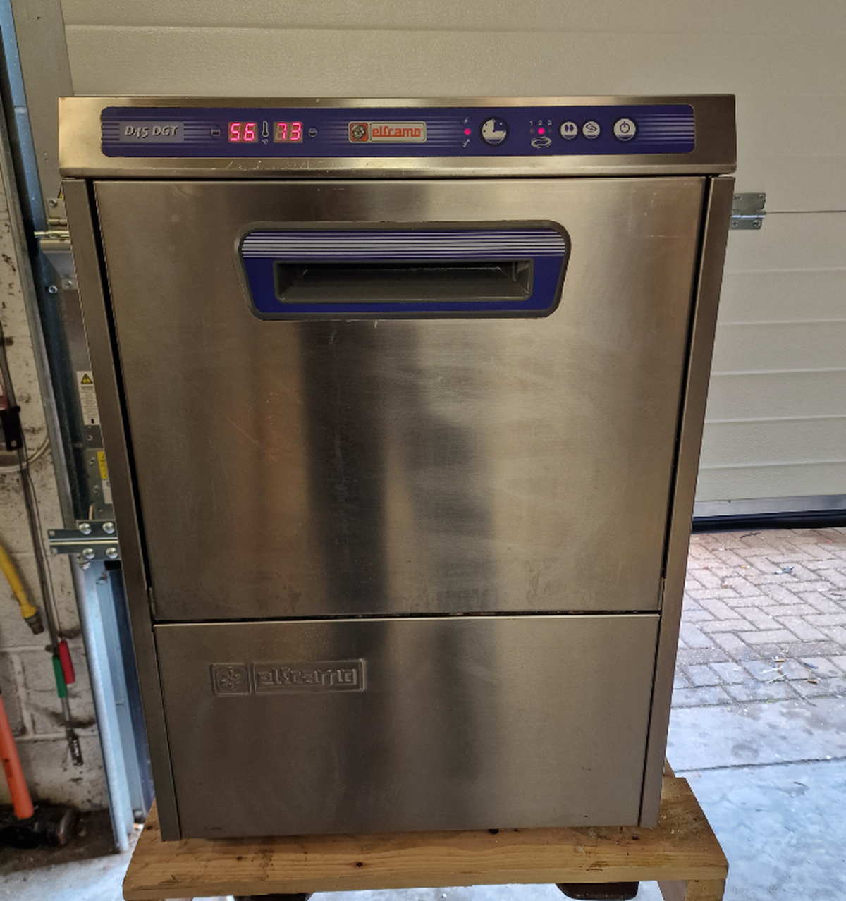 Secondhand Catering Equipment Front Loading Dish Washers 2x Elframo