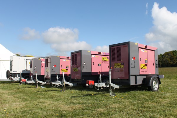 Pink Denyo Super Silent Eventa 40 Generators