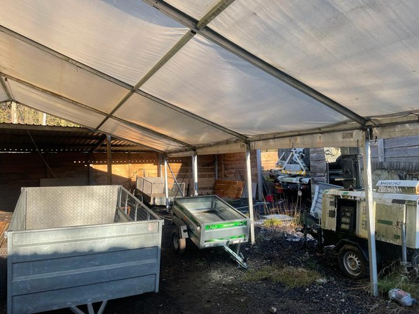 12m framed marquee for sale