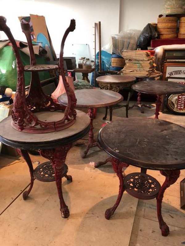 Traditional pub tables for sale