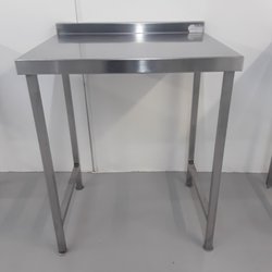 Used stainless steel prep table