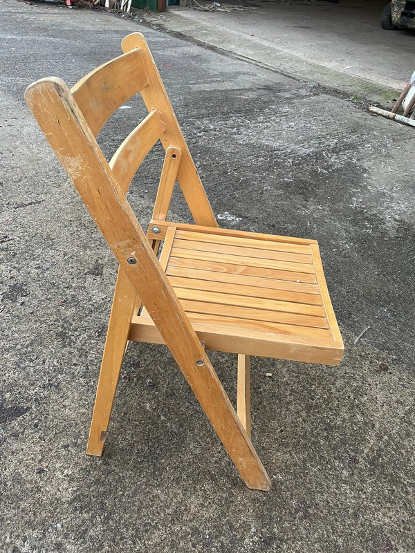 Wooden Folding Chairs For Sale