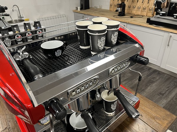 Royal 2 Group Compact Commercial Espresso Machine For Sale