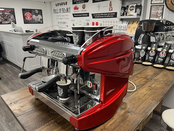 Secondhand Royal 2 Group Compact Commercial Espresso Machine For Sale
