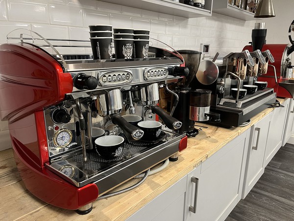 Secondhand Used Royal 2 Group Compact Commercial Espresso Machine