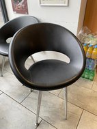 Bistro chairs and tables