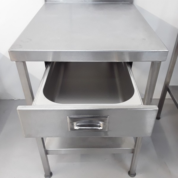 Stainless steel draw 1/1 GN pan