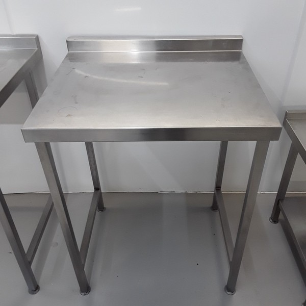 75cm x 65cm stainless steel restaurant prep table
