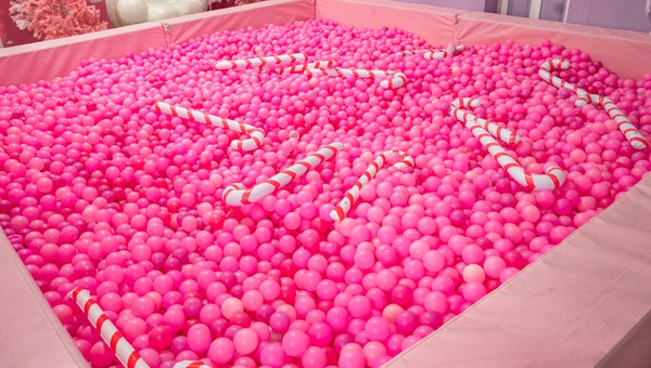 Pink ball pool for sale