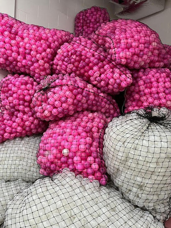 Pink Soft brick balls for sale