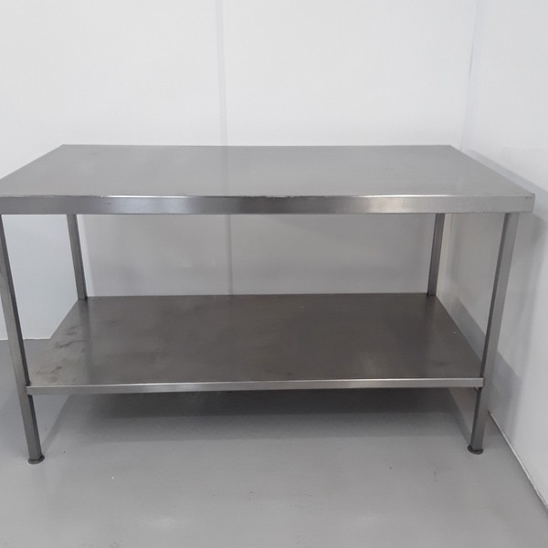 1500mm prep table for commercial kitchen