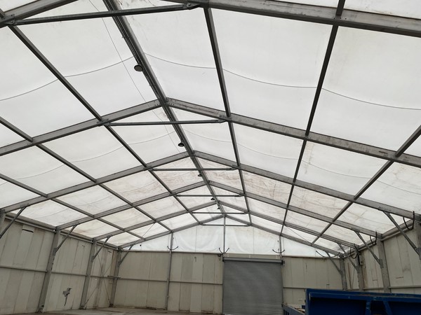 20m x 35m warehouse marquee for sale