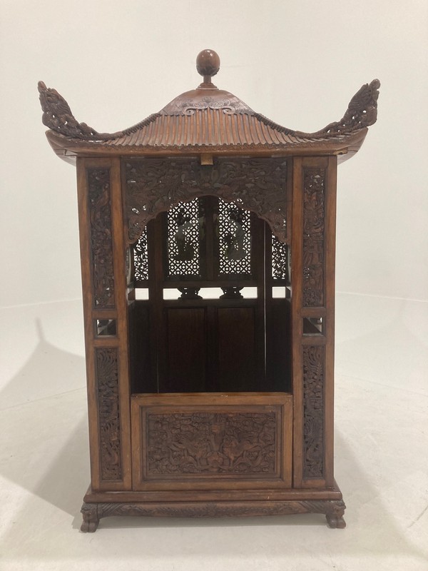 Carved Wooden Pagoda