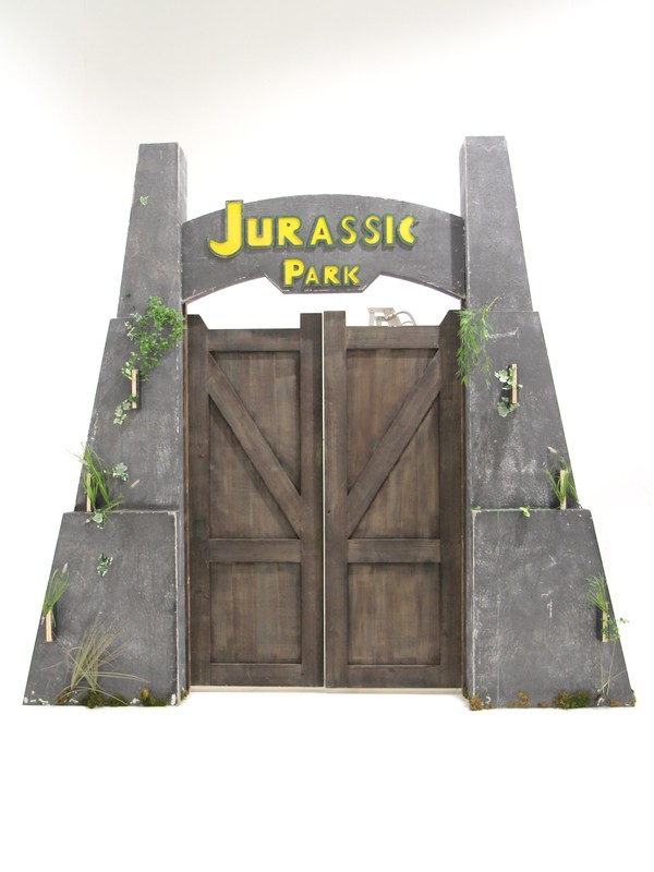 Jurassic park entranceway
