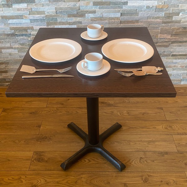 2 cover wooden tables for sale