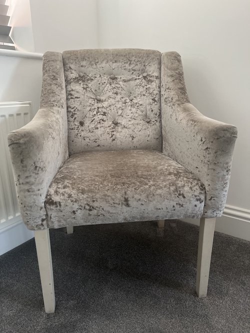 Velvet Tub Armchair Velvet Tub Armchair
