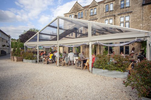 Tectonics Clear Span marquee 12m wide Tectonics Clear Span marquee 12m wide