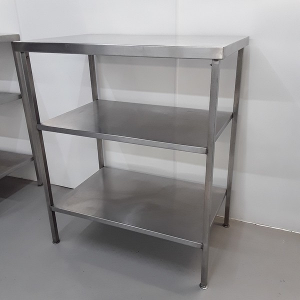 Used Stainless Shelving Unit