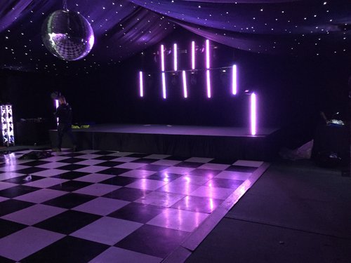 Fibre Optic Star Light Marquee Lining