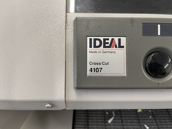 Ideal 4107 CC commercial Cross Cut  shredder