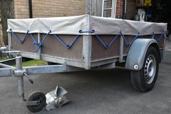 750kg galvanised trailer