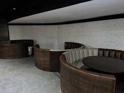 3x Seating Booths with Tables