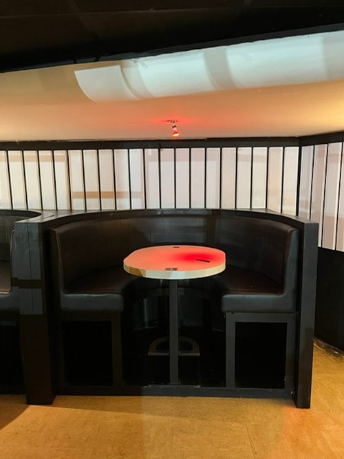 High Level Booths and Tables High Level Booths and Tables