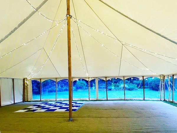 Second-hand wedding marquee
