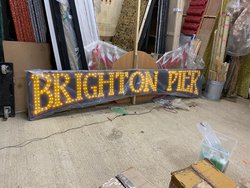 Brighton Pier sign