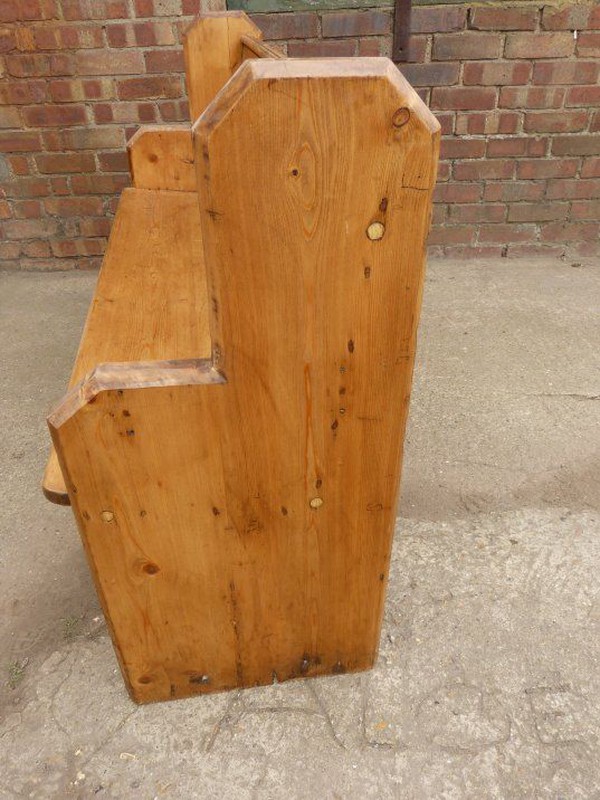 Kingston Stripped Pine Pew for sale