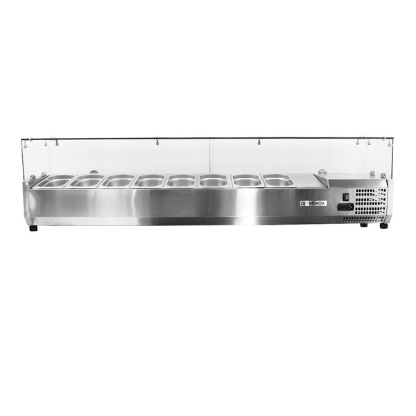 Refrigerated Pizza Saladette Topping unit.