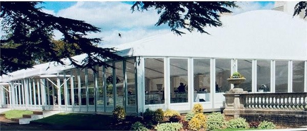Curved Roof Roder HTS 15m x 40m Marquee