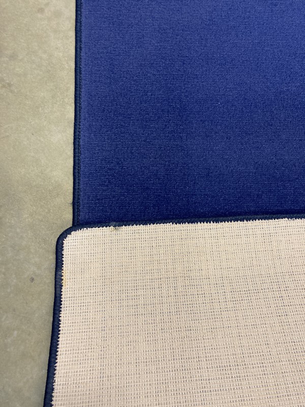Navy Blue carpet 5m x 1.5m