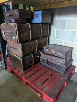 Vintage luggage for sale