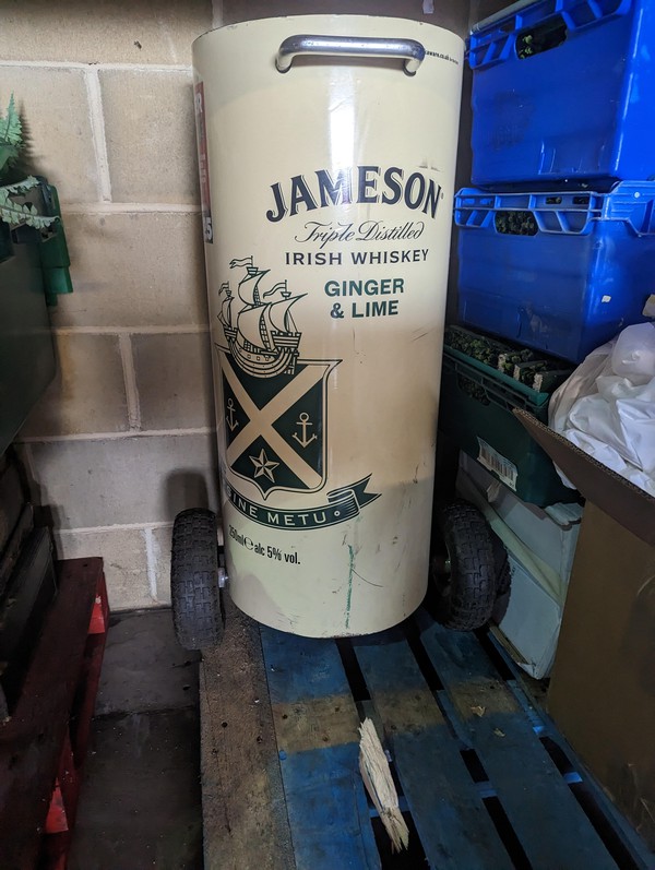 Jameson Irish Whiskey ice bucket