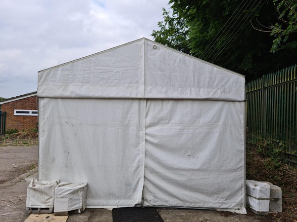 9m x 3.7m Marquee For Sale