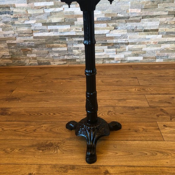 Solid cast iron table bases