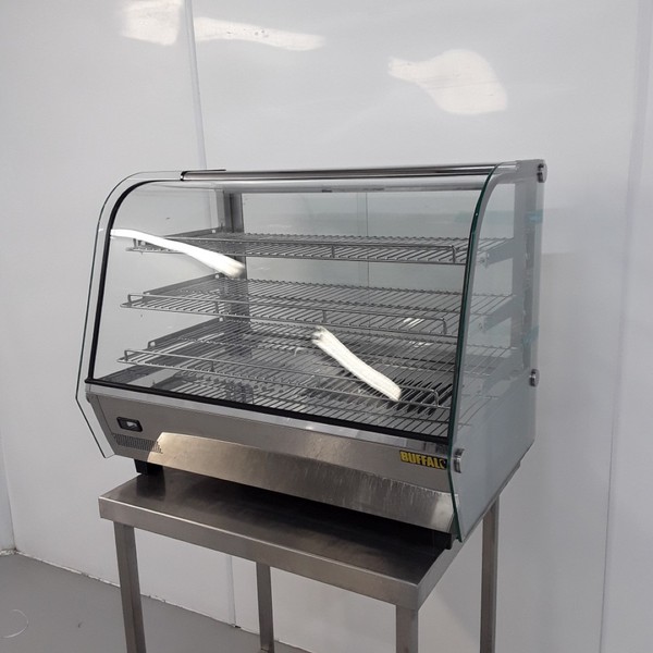 countertop heated food display unit