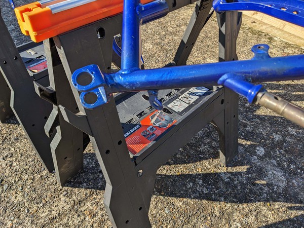 Bare frame chassis