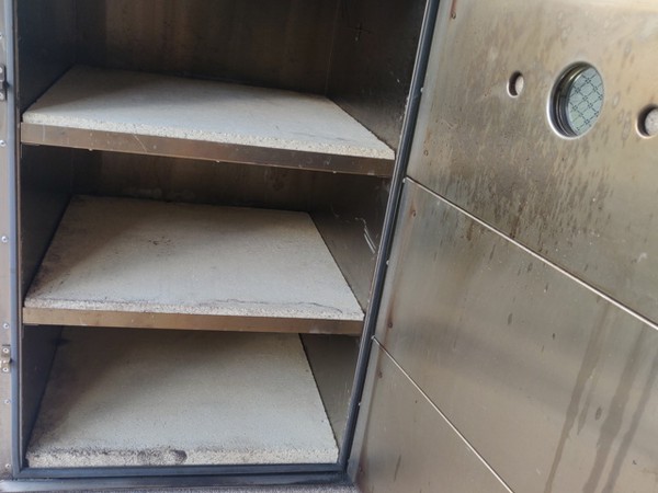 3 shelf bakery oven