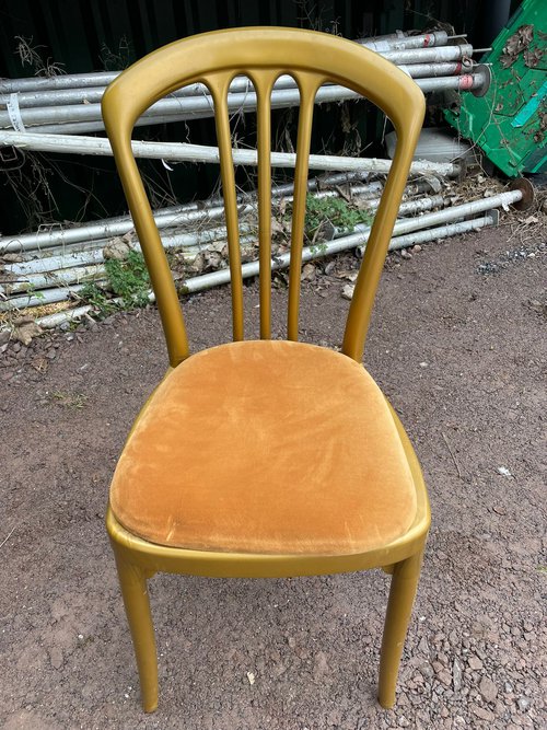 Gold Gala Resin Chairs Gold Gala Resin Chairs