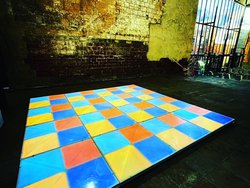 Dance floor colour changing