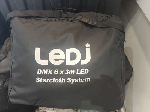 6 x 3m LeDj  Starcloth System 6 x 3m LeDj  Starcloth System