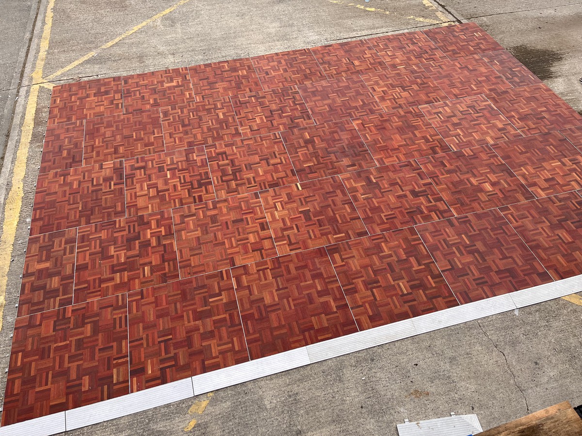 Curlew New and Used Marquees Dance Floor Parquet Dance Floor 18ft