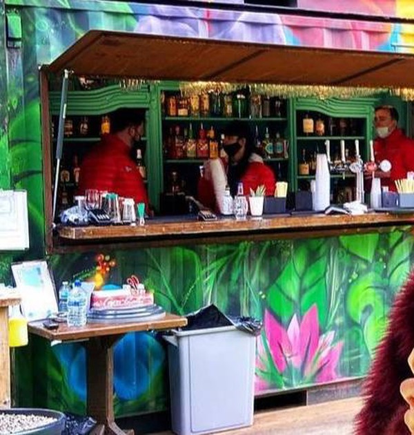 Container bar - Pop up bar for sale